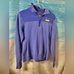 Prince & Fox Ladies Size Small Quarter‎ Zip Pullover Sweatshirt